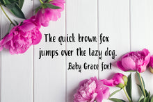 Load image into Gallery viewer, CG Baby Grace Font - Digital Download