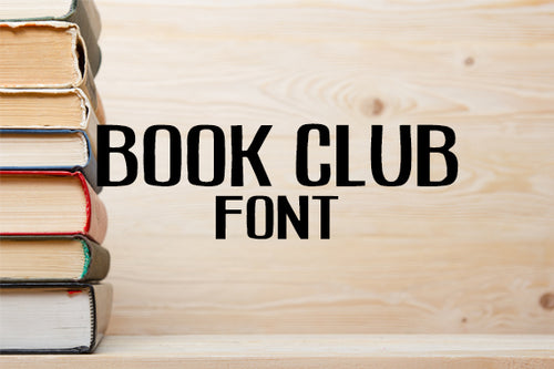 CG Book Club Font - Digital Download