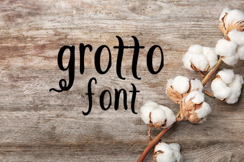 CG Grotto Font - Digital Download