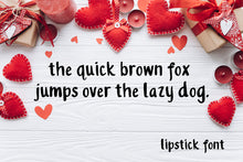 Load image into Gallery viewer, CG Lipstick Font - Digital Download