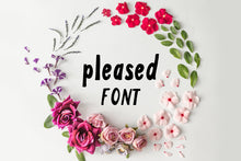 Load image into Gallery viewer, CG Pleased Font - Digital Download