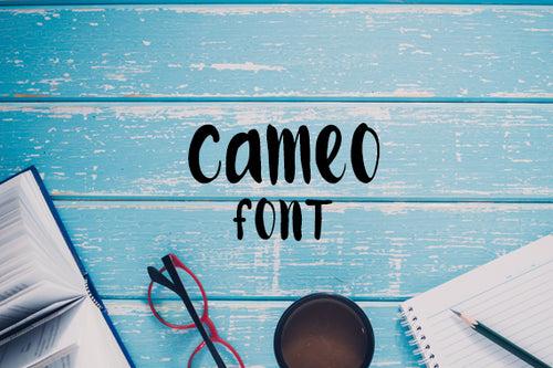 CG Cameo Font - Digital Download