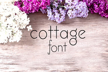 Load image into Gallery viewer, CG Cottage Font - Digital Download