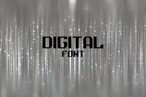 CG Digital Font - Digital Download