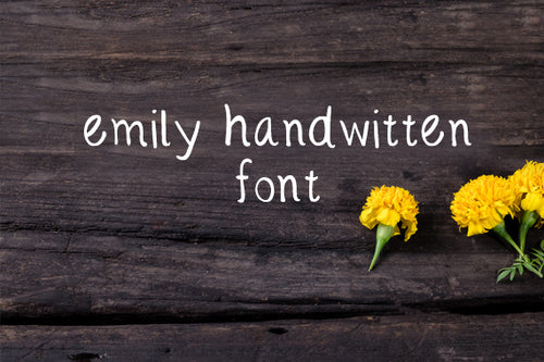 CG Emily Handwritten - Digital Download