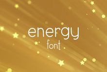 Load image into Gallery viewer, CG Energy Font - Digital Download