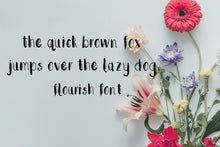 Load image into Gallery viewer, CG Flourish Font - Digital Download