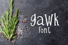 Load image into Gallery viewer, CG Gawk Font - Digital Download