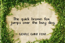 Load image into Gallery viewer, CG Gentle Giant Font - Digital Download