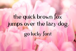 Cg Go Lucky Font - Digital Download