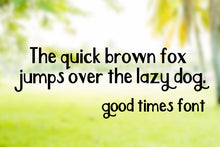 Load image into Gallery viewer, CG Good Times Font - Digital Download