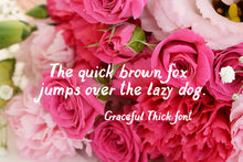 Load image into Gallery viewer, CG Graceful Thick Brush Font - Digital Download