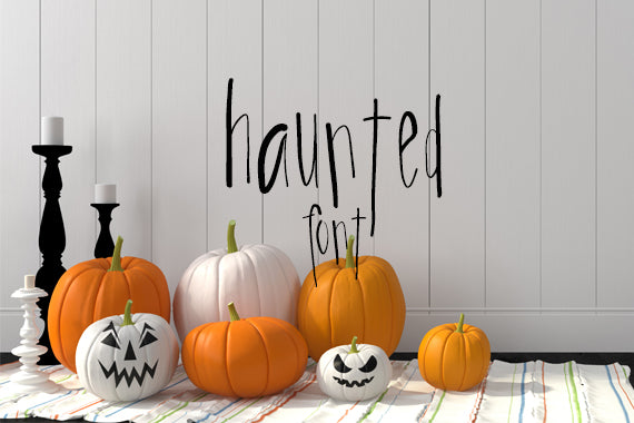 CG Haunted Font - Digital Download