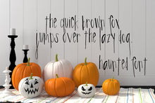 Load image into Gallery viewer, CG Haunted Font - Digital Download