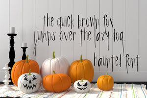 CG Haunted Font - Digital Download