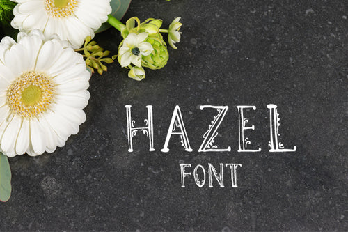 CG Hazel Font - Digital Download