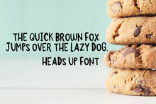 Load image into Gallery viewer, CG Heads Up Bold Font - Digital Download
