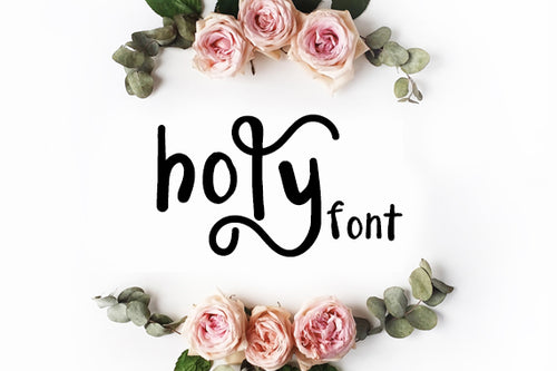 CG Holy Font - Digital Download