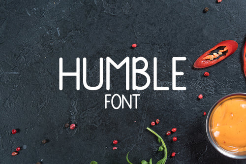 CG Humble Font - Digital Download
