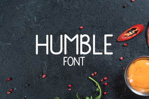 CG Humble Font - Digital Download