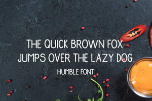 CG Humble Font - Digital Download