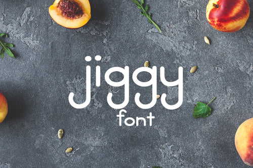 CG Jiggy Font - Digital Download