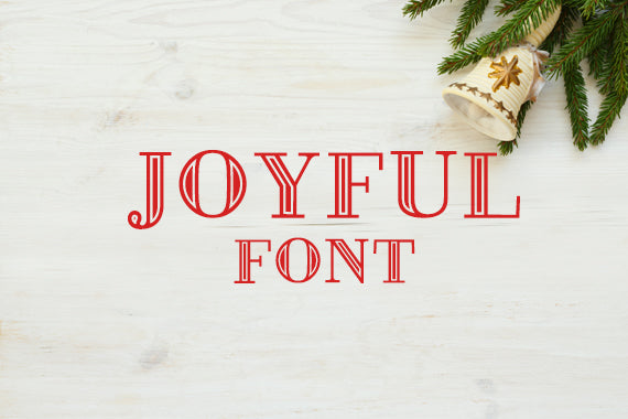 CG Joyful Font - Digital Download