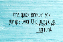Load image into Gallery viewer, CG Leaping Font - Digital Download