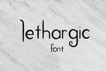 Load image into Gallery viewer, CG Lethargic Font - Digital Download