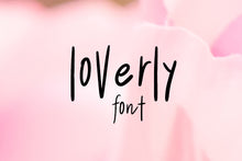 Load image into Gallery viewer, CG Loverly Font - Digital Download