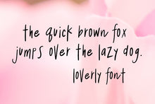 Load image into Gallery viewer, CG Loverly Font - Digital Download