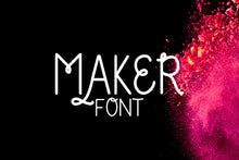 Load image into Gallery viewer, CG Maker Font - Digital Download
