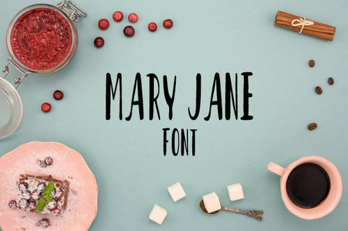 CG Mary Jane Font - Digital Download