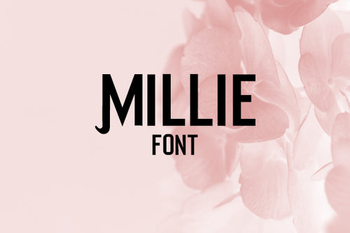 CG Millie Font - Digital Download