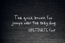 Load image into Gallery viewer, CG Obstinate Font - Digital Download