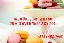 Load image into Gallery viewer, CG Party Girl Font - Digital Download