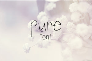 CG Pure Font - Digital Download