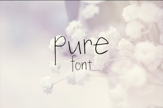 CG Pure Font - Digital Download