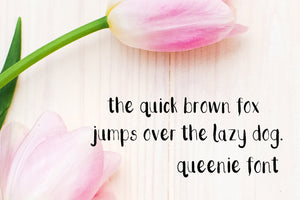 CG Queenie Font - Digital Download