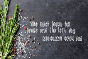 CG Redolent Open Font - Digital Download