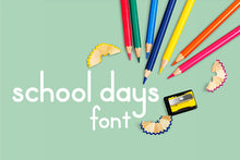Load image into Gallery viewer, CG School Days Font - Digital Download