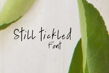 Load image into Gallery viewer, CG Still Tickled Font - Digital Download