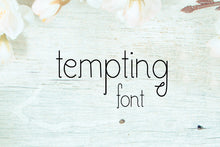 Load image into Gallery viewer, CG Tempting Font - Digital Download