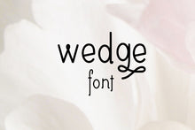 Load image into Gallery viewer, CG Wedge Font - Digital Download