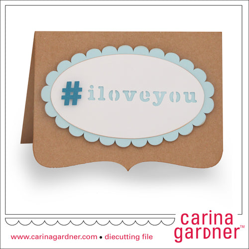 Hashtag Card - Digital Download