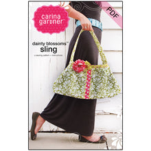 Load image into Gallery viewer, Dainty Blossoms Sling Sewing Pattern PDF - Digital Download