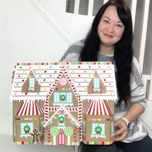 Load image into Gallery viewer, The Ultimate Paper Gingerbread House - Digital Download