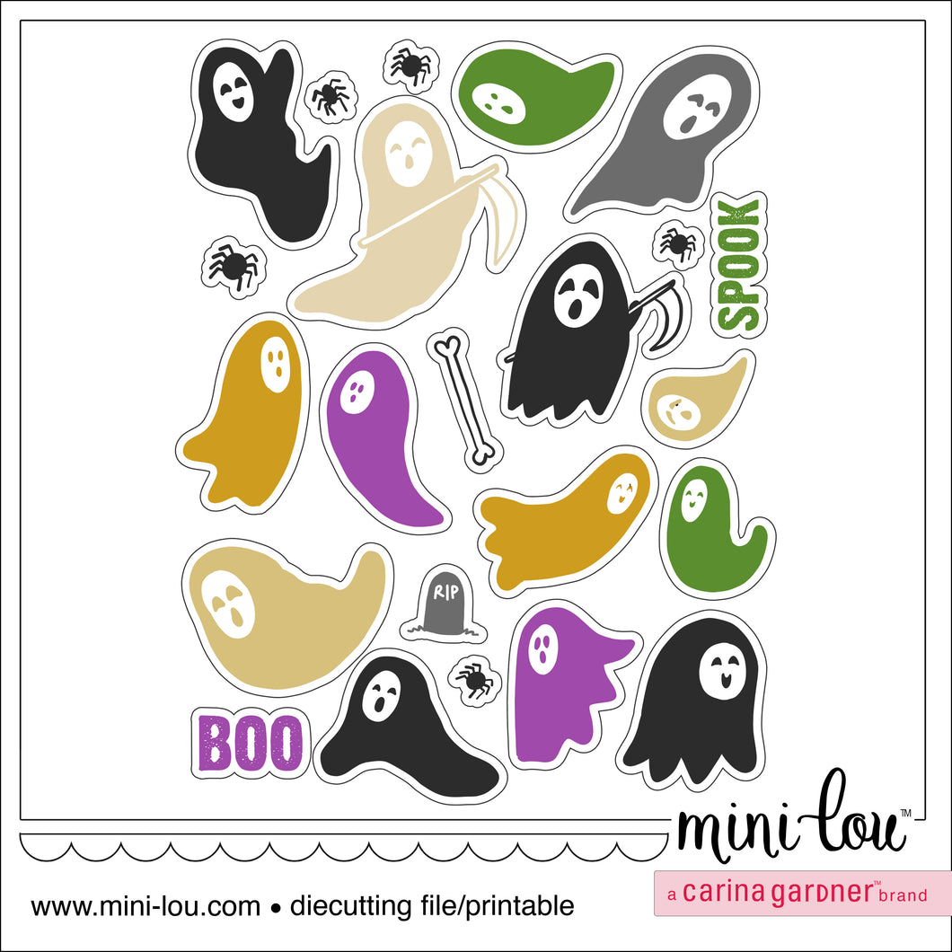 MiniLou Grim Reapers Stickers