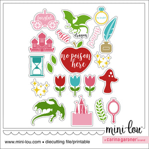 MiniLou Magical Fairytales Stickers