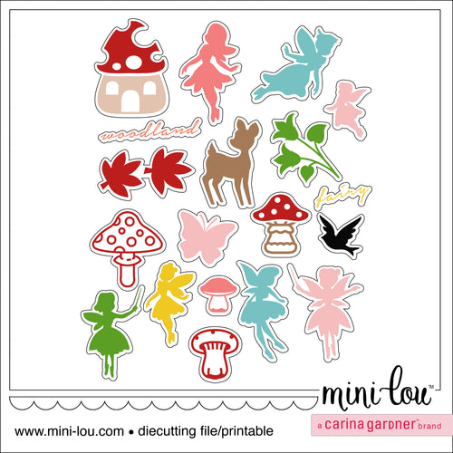 MiniLou Woodland Magic Stickers